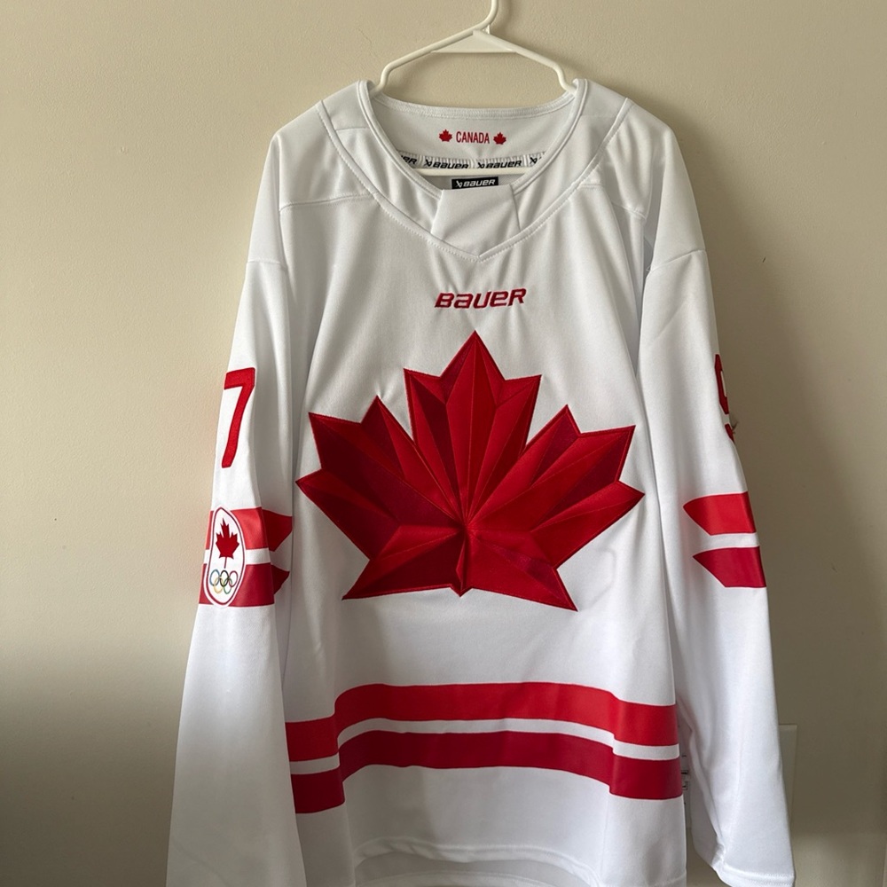 Men’s Bauer Connor McDavid #97 Team Canada 2026 Olympics Jersey Sz XL - NWT RARE
